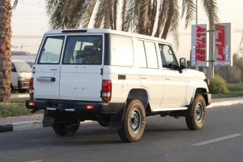 TOYOTA LAND CRUISER LC 76 2024 MODEL YEAR DIESEL LX WHITE COLOR