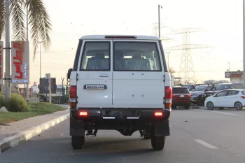 TOYOTA LAND CRUISER LC 76 2024 MODEL YEAR DIESEL LX WHITE COLOR