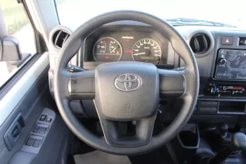 TOYOTA LAND CRUISER LC 76 2024 MODEL YEAR DIESEL LX WHITE COLOR