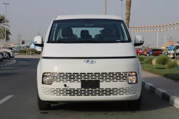 HYUNDAI STARIA 2025 MODEL YEAR PETROL COMFORT WHITE COLOR EXTERIOR