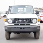 TOYOTA LAND CRUISER LC 76 2024 MODEL YEAR 4.2L DIESEL WHITE COLOR - Thumbnail 1