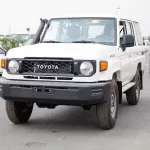 TOYOTA LAND CRUISER LC 76 2024 MODEL YEAR 4.2L DIESEL WHITE COLOR - Thumbnail 3