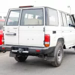 TOYOTA LAND CRUISER LC 76 2024 MODEL YEAR 4.2L DIESEL WHITE COLOR - Thumbnail 4