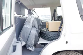 TOYOTA LAND CRUISER LC 76 2024 MODEL YEAR 4.2L DIESEL WHITE COLOR