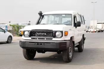 TOYOTA LANDCRUISER LC 78 HARD TOP 2024 MODEL YEAR DIESEL WHITE COLOR