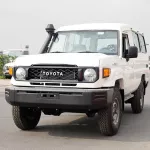 TOYOTA LANDCRUISER LC 78 HARD TOP 2024 MODEL YEAR DIESEL WHITE COLOR - Thumbnail 1