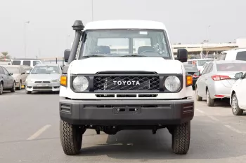 TOYOTA LANDCRUISER LC 78 HARD TOP 2024 MODEL YEAR DIESEL WHITE COLOR