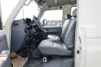 TOYOTA LANDCRUISER LC 78 HARD TOP 2024 MODEL YEAR DIESEL WHITE COLOR