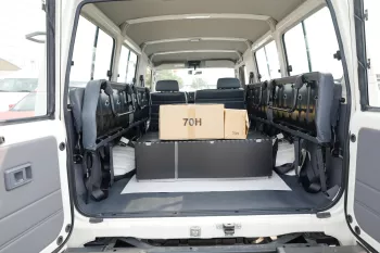 TOYOTA LANDCRUISER LC 78 HARD TOP 2024 MODEL YEAR DIESEL WHITE COLOR