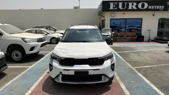 Kia Sonet Mid 2024 Model Year Option 1.5l Petrol White Color Exterior