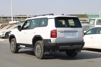 TOYOTA PRADO 250 2024 MODEL YEAR 2.7L TURBO PETROL LIMITED WHITE COLOR