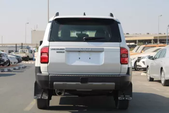 TOYOTA PRADO 250 2024 MODEL YEAR 2.7L TURBO PETROL LIMITED WHITE COLOR