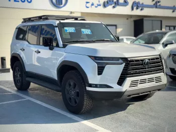 Lexus GX550 Luxury 3.5L Petrol 2024 Model Year White Color Exterior