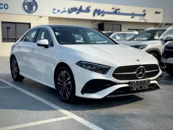 Mercedes-Benz A200 1.5L Petrol Turbo 2023 Model Year White Color Exterior