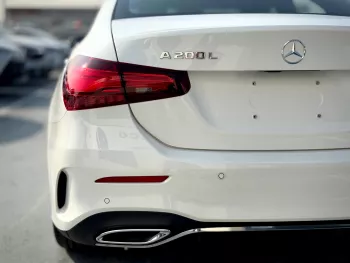 Mercedes-Benz A200 1.5L Petrol Turbo 2023 Model Year White Color Exterior