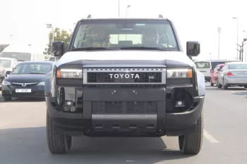 TOYOTA PRADO 250 2024 MODEL YEAR 2.7L TURBO PETROL LIMITED BLACK COLOR