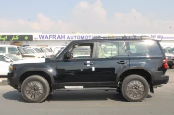 TOYOTA PRADO 250 2024 MODEL YEAR 2.7L TURBO PETROL LIMITED BLACK COLOR
