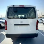 Toyota Hiace VAN 2.7L Petrol GCC Specs 2024 Model Year White Color Exterior - Thumbnail 2