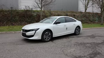Peugeot 508 1.6L Petrol 2025 Model year White Color Exterior Black Interior