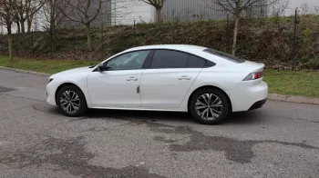 Peugeot 508 1.6L Petrol 2025 Model year White Color Exterior Black Interior