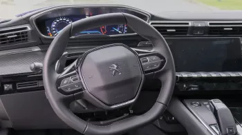 Peugeot 508 1.6L Petrol 2025 Model year White Color Exterior Black Interior