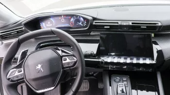 Peugeot 508 1.6L Petrol 2025 Model year White Color Exterior Black Interior
