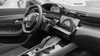 Peugeot 508 1.6L Petrol 2025 Model year White Color Exterior Black Interior