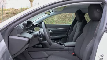 Peugeot 508 1.6L Petrol 2025 Model year White Color Exterior Black Interior