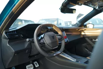 Peugeot 408GT 1.6L Petrol 2025 Model Year Blue Color Exterior Black Interior