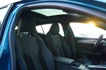 Peugeot 408GT 1.6L Petrol 2025 Model Year Blue Color Exterior Black Interior