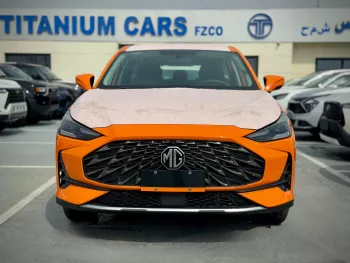 MG ONE 1.5L Petrol 2024 Model Year Orange Color Exterior Black Color Interior