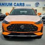 MG ONE 1.5L Petrol 2024 Model Year Orange Color Exterior Black Color Interior - Thumbnail 2