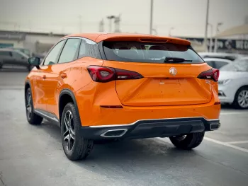 MG ONE 1.5L Petrol 2024 Model Year Orange Color Exterior Black Color Interior