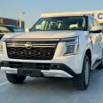 Nissan Patrol 3.5L V6 Twin Turbo Petrol GCC 2025 Model Year White Color Exterior - Thumbnail 2