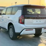 Nissan Patrol 3.5L V6 Twin Turbo Petrol GCC 2025 Model Year White Color Exterior - Thumbnail 8