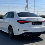 Mercedes Benz C 300 AMG 2022 Model Year White Color Exterior Black Interior - Thumbnail 4