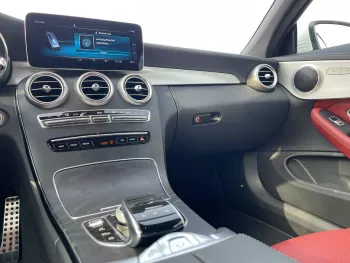 Mercedes Benz C200 Coupe 2023 Model Year White Color Exterior Convertible