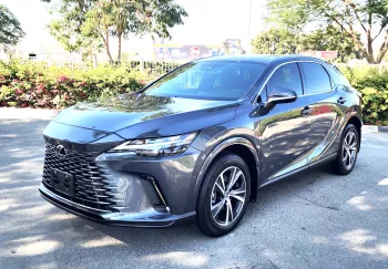 LEXUS RX 350 HYBRID 2024 MODEL YEAR GRAY COLOR EXTERIOR WITH WARRANTY