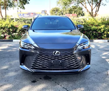 LEXUS RX 350 HYBRID 2024 MODEL YEAR GRAY COLOR EXTERIOR WITH WARRANTY