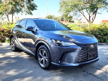 LEXUS RX 350 HYBRID 2024 MODEL YEAR GRAY COLOR EXTERIOR WITH WARRANTY