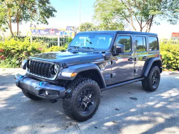 JEEP WRANGLER 2024 MODEL YEAR 4XE HARD TOP CONVERTIBLE HYBRID ELECTRIC