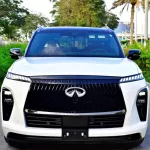 Infiniti QX80 Autograph 2025 Model Year V6 3.5L White Color Exterior - Thumbnail 1