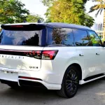 Infiniti QX80 Autograph 2025 Model Year V6 3.5L White Color Exterior - Thumbnail 4