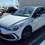 VOLKWAGEN GOLF 280 TSI 1.4L TURBO PETROL 2024 MODEL YEAR WHITE COLOR - Thumbnail 2