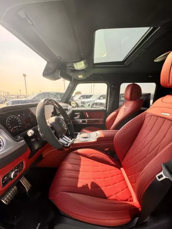 MERCEDES-BENZ G63 2025 MODEL YEAR V8 4.0L PETROL BLACK COLOR EXTERIOR