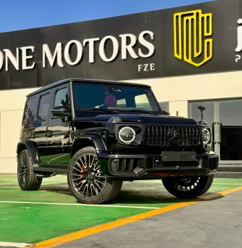 MERCEDES-BENZ G63 2025 MODEL YEAR V8 4.0L PETROL BLACK COLOR EXTERIOR