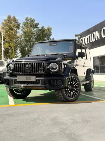 MERCEDES-BENZ G63 2025 MODEL YEAR V8 4.0L PETROL BLACK COLOR EXTERIOR