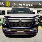 Nissan Patrol Platinum 2025 Model Year Blue Color Exterior - Thumbnail 3