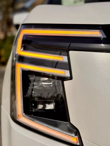 Nissan Patrol Platinum 2025 Model Year V6 Twin Turbo White Color Exterior