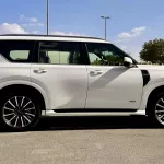 Nissan Patrol Platinum 2025 Model Year V6 Twin Turbo White Color Exterior - Thumbnail 5
